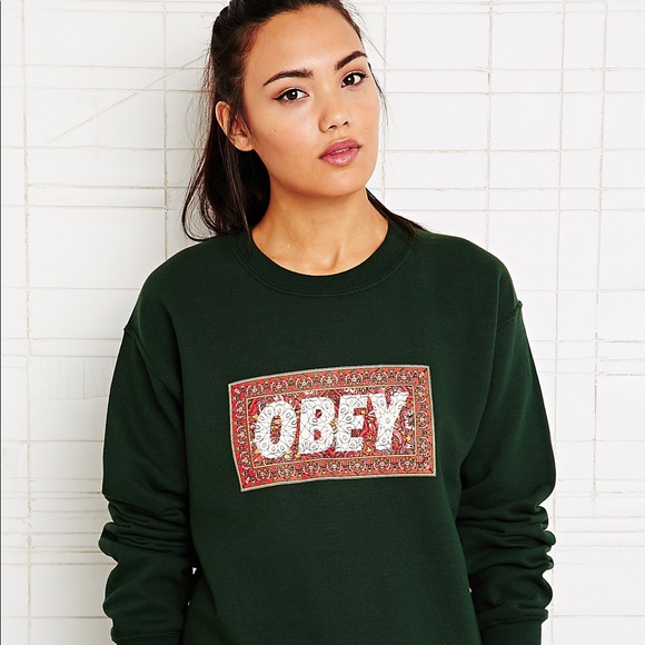 Obey Sweaters - Obey Magic Carpet Crew (Two Colors incl)